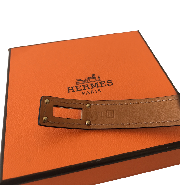 Bracelet Hermès Rivale Double Tour Box Etain
