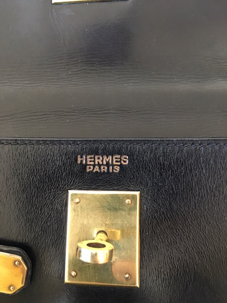 Hermès Kelly 32 Box Noir 